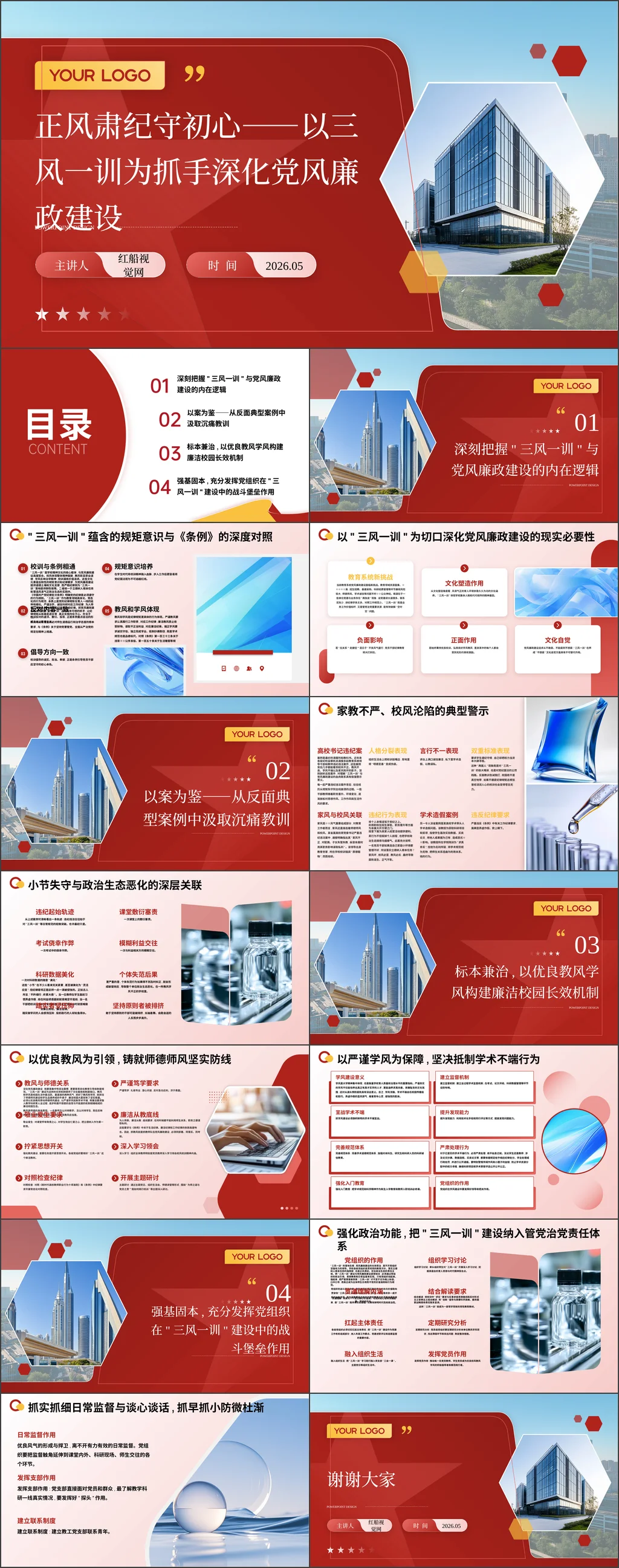 高校正风肃纪守初心——以三风一训为抓手深化党风廉政建设党课ppt